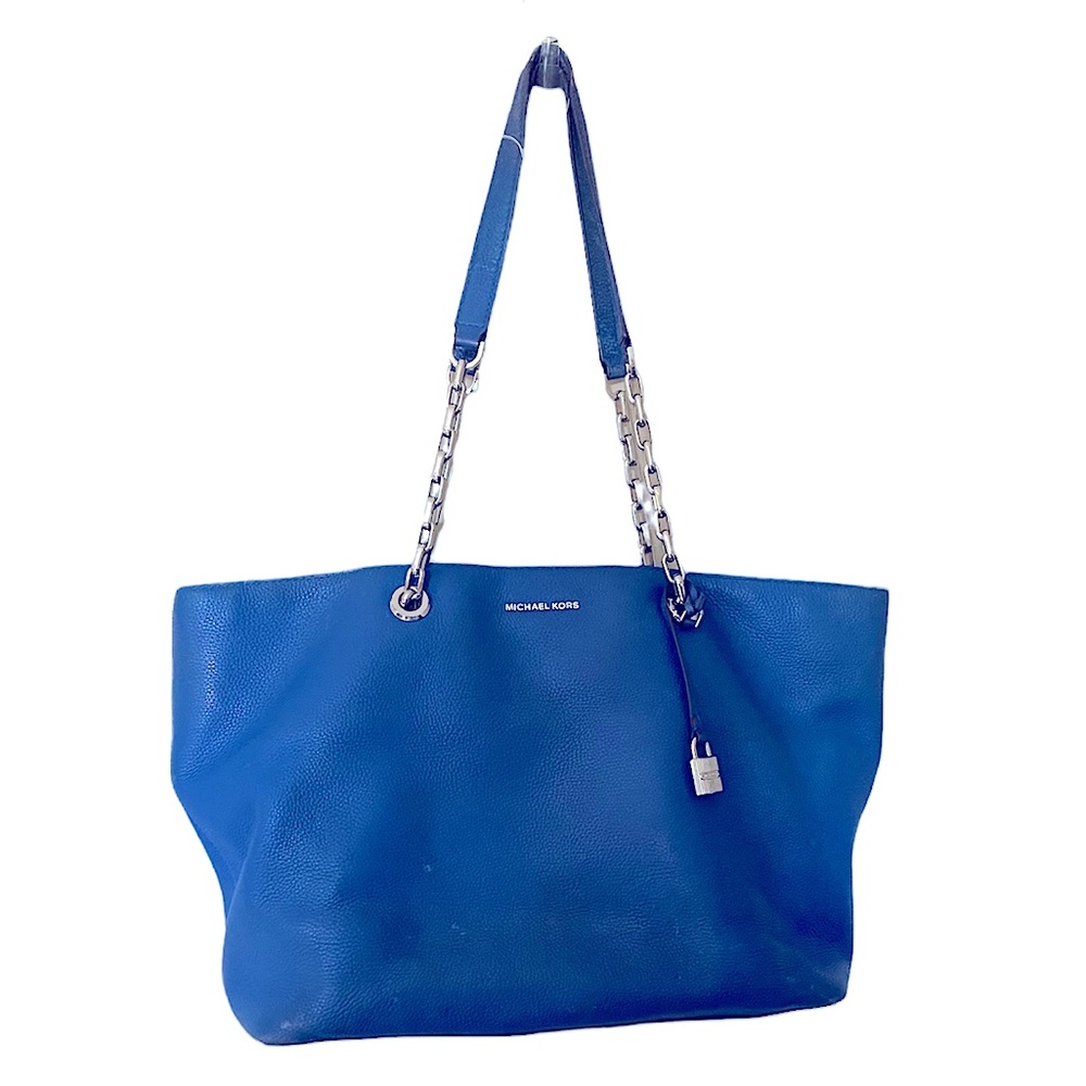 Michael Kors royal blue tote